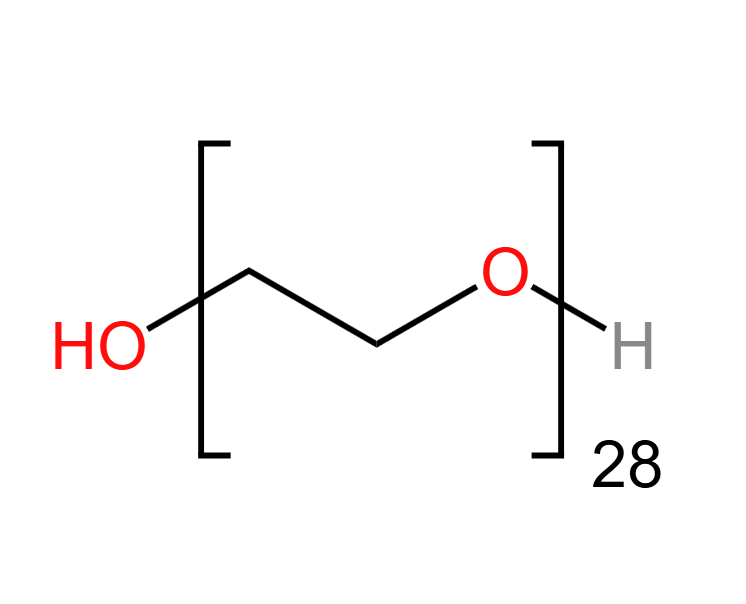 二十八甘醇,HO-PEG28-OH