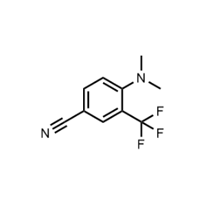 4-(二甲氨基)-3-(三氟甲基)苄腈,4-(Dimethylamino)-3-(trifluoromethyl)benzonitrile