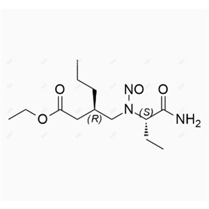 布瓦西坦杂质164,(R)-ethyl 3-((((S)-1-amino-1-oxobutan-2-yl)(nitroso)amino)methyl)hexanoate