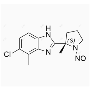 达利雷生亚硝基杂质17,(S)-5-chloro-4-methyl-2-(2-methyl-1-nitrosopyrrolidin-2-yl)-1H-benzo[d]imidazole