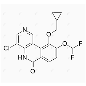 罗氟司特杂质17,4-chloro-10-(cyclopropylmethoxy)-9-(difluoromethoxy)benzo[c][1,6]naphthyridin-6(5H)-one
