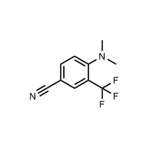 4-(二甲氨基)-3-(三氟甲基)苄腈,4-(Dimethylamino)-3-(trifluoromethyl)benzonitrile