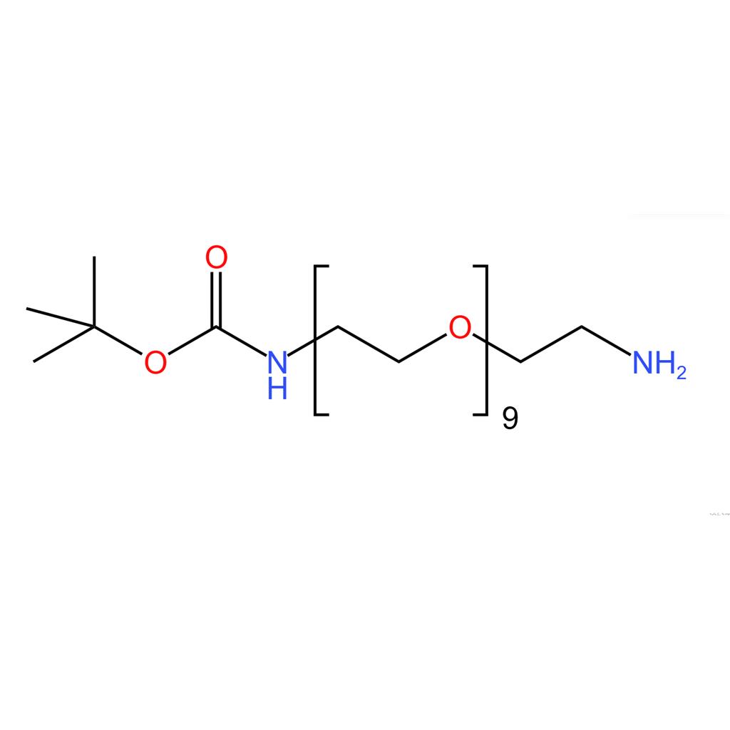 叔丁基-氨基-九乙二醇-氨基,BocNH-PEG9-CH2CH2NH2