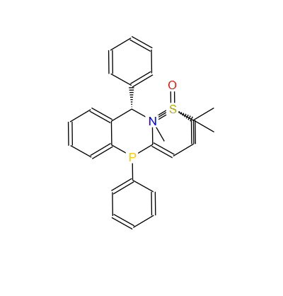 S(R)]-N-[(S)-[2-(二苯基膦)苯基]苯基甲基]-N-甲基-2-叔丁基亚磺酰胺,(R)-N-((S)-(2-(Diphenylphosphino)phenyl)(phenyl)methyl)-N,2-dimethylpropane-2-sulfinamide