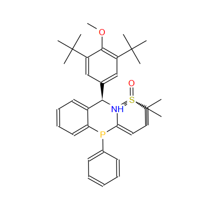 [S(R)]-N-[(R)-[3,5-Bis(1,1-dimethylethyl)-4-methoxyphenyl][2-(diphenylphosphino)phenyl]methyl]-2-methyl-2-propanesulfinamide,[S(R)]-N-[(R)-[3,5-Bis(1,1-dimethylethyl)-4-methoxyphenyl][2-(diphenylphosphino)phenyl]methyl]-2-methyl-2-propanesulfinamide