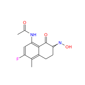 N-(3-氟-7-(羟基亚氨基)-4-甲基-8-氧代5,6,7,8-四氢萘-1-基)乙酰胺