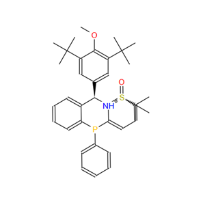 [S(R)]-N-[(R)-[3,5-Bis(1,1-dimethylethyl)-4-methoxyphenyl][2-(diphenylphosphino)phenyl]methyl]-2-methyl-2-propanesulfinamide,[S(R)]-N-[(R)-[3,5-Bis(1,1-dimethylethyl)-4-methoxyphenyl][2-(diphenylphosphino)phenyl]methyl]-2-methyl-2-propanesulfinamide