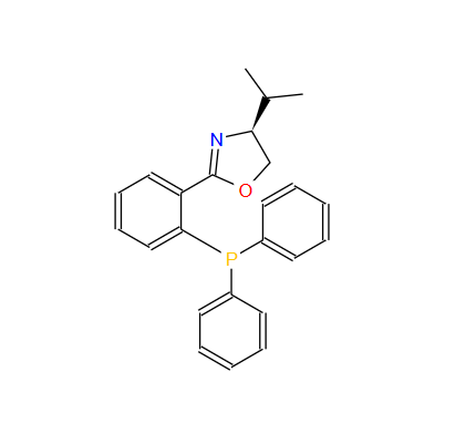 二氢二苯磷苯基-4-异丙恶唑,(4S)-(-)-4,5-DIHYDRO-2-[2'-(DIPHENYLPHOSPHINO)PHENYL]-4-ISOPROPYLOXAZOLE