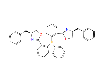 (4S,4'S)-2,2'-((苯基膦二基)双(2,1-亚苯基))双(4-苄基-4,5-二氢恶唑),Oxazole, 2,2′-[(phenylphosphinidene)di-2,1-phenylene]bis[4,5-dihydro-4-(phenylmethyl)-, (4S,4′S)-