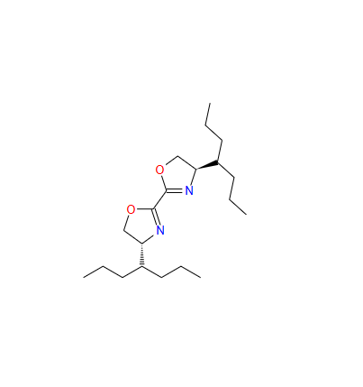 (4R,4'R)-4,4'-DI(HEPTAN-4-YL)-4,4',5,5'-TETRAHYDRO-2,2'-BIOXAZOLE,(4R,4'R)-4,4'-DI(HEPTAN-4-YL)-4,4',5,5'-TETRAHYDRO-2,2'-BIOXAZOLE