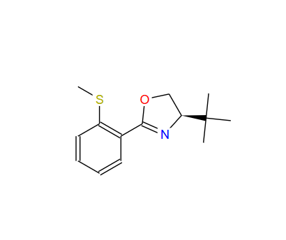 (R)-4-(叔丁基)-2-(2-(甲硫基)苯基)-4,5-二氢恶唑,(R)-4-(tert-Butyl)-2-(2-(methylthio)phenyl)-4,5-dihydrooxazole