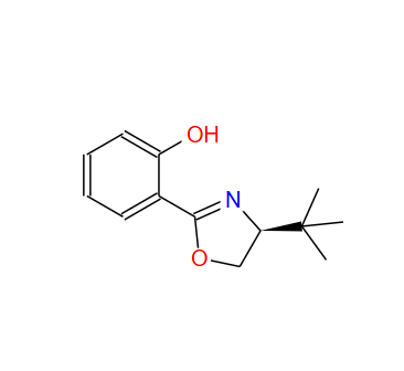 (S)-2-(4-(叔丁基)-4,5-二氢恶唑-2-基)苯酚,Phenol, 2-[(4S)-4-(1,1-dimethylethyl)-4,5-dihydro-2-oxazolyl]-