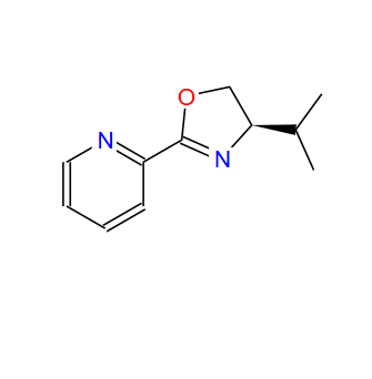 2-[(4R)-4,5-二氢-4-异丙基-2-噁唑啉基]吡啶,2-[(4R)-4,5-Dihydro-4-isopropyl-2-oxazolyl]pyridine
