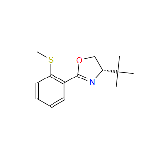 (S)-4-(叔丁基)-2-(2-(甲硫基)苯基)-4,5-二氢恶唑,(S)-4-(tert-Butyl)-2-(2-(methylthio)phenyl)-4,5-dihydrooxazole