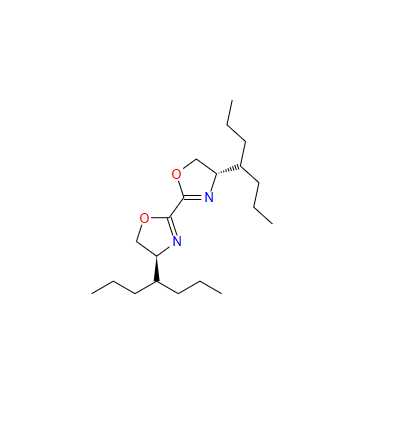 (4S,4'S)-4,4'-DI(HEPTAN-4-YL)-4,4',5,5'-TETRAHYDRO-2,2'-BIOXAZOLE,(4S,4'S)-4,4'-DI(HEPTAN-4-YL)-4,4',5,5'-TETRAHYDRO-2,2'-BIOXAZOLE