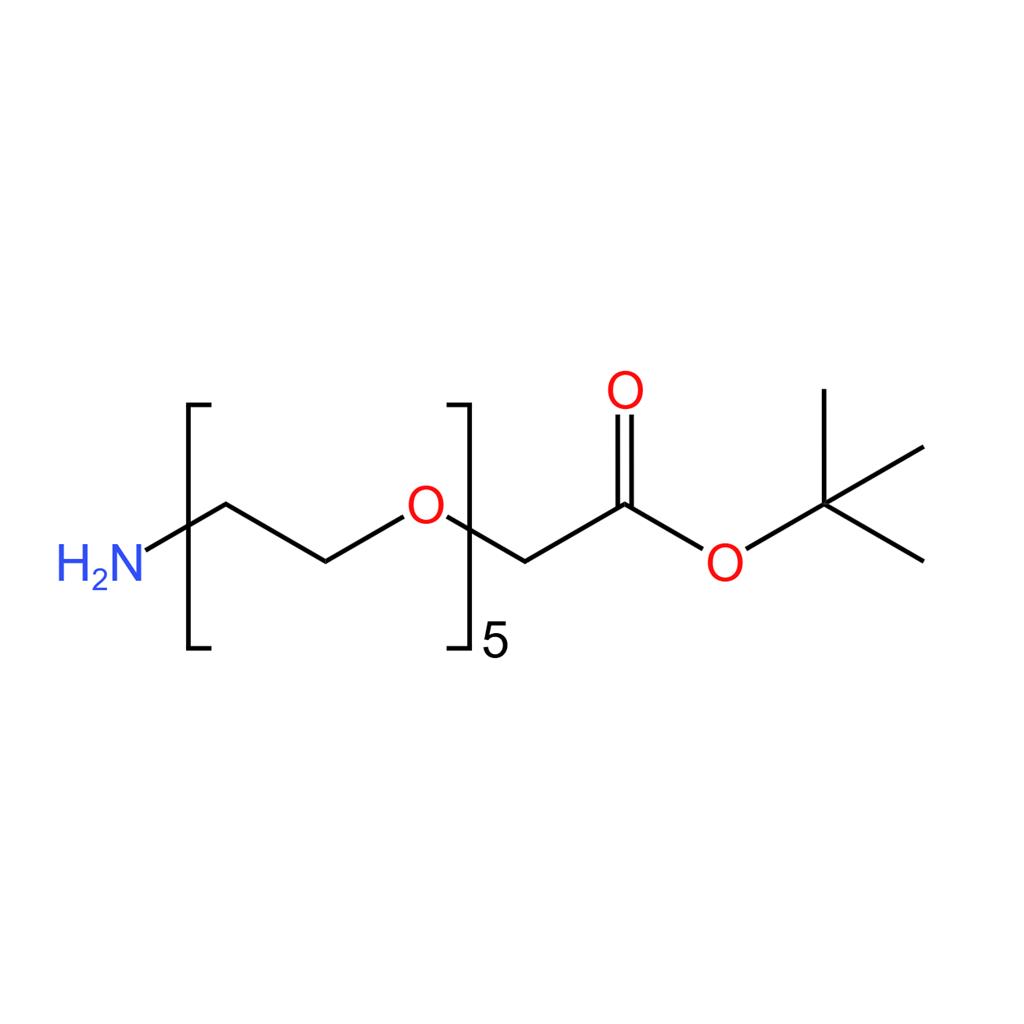 氨基-五乙二醇-乙酸叔丁酯,NH2-PEG5-CH2COOtBu