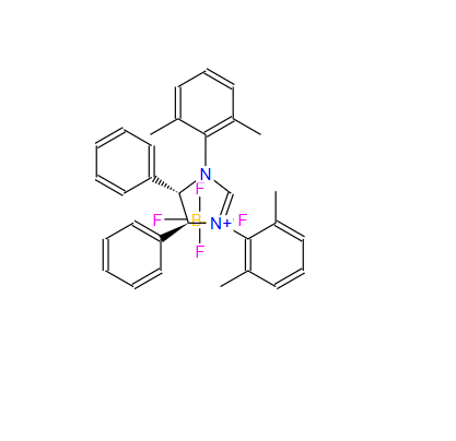 (4S,5S)-1,3-双(2,6-二甲基苯基)-4,5-二苯基-4,5-二氢-1H-咪唑-3-鎓 四氟硼酸盐,(4S,5S)-1,3-Bis(2,6-dimethylphenyl)-4,5-diphenyl-4,5-dihydro-1H-imidazol-3-ium tetrafluoroborate