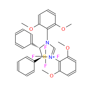 (4S,5S)-1,3-双(2,6-二甲氧基苯基)-4,5-二苯基-4,5-二氢-1H-咪唑-3-鎓 四氟硼酸盐,(4S,5S)-1,3-Bis(2,6-dimethoxyphenyl)-4,5-diphenyl-4,5-dihydro-1H-imidazol-3-ium tetrafluoroborate