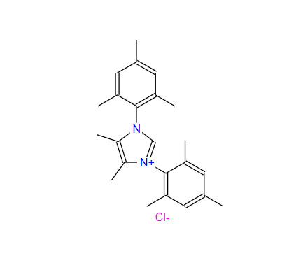 1,3-二均三甲苯基-4,5-二甲基-1H-咪唑-3-鎓氯化物,4,5-dimethyl-1,3-bis-(2,4,6-trimethylphenyl)-3H-imidazol-1-ium chloride