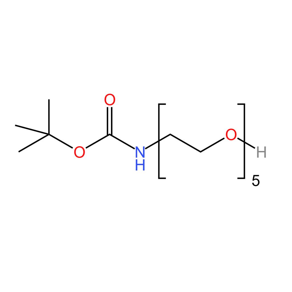 叔丁基-氨基-五乙二醇-羟基,BocNH-PEG5-OH