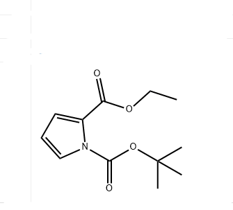 1-(叔丁基)2-乙基1H-吡咯-1，2-二羧酸酯,1-(tert-Butyl) 2-ethyl 1H-pyrrole-1,2-dicarboxylate