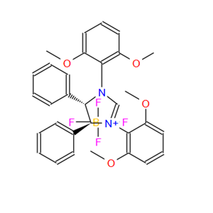 (4S,5S)-1,3-双(2,6-二甲氧基苯基)-4,5-二苯基-4,5-二氢-1H-咪唑-3-鎓 四氟硼酸盐
