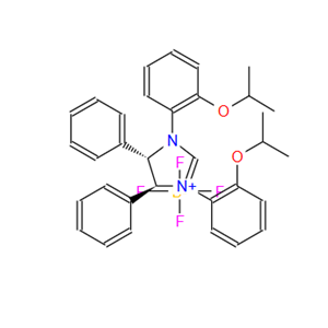  (4S,5S)-1,3-双(2-异丙氧基苯基)-4,5-二苯基-4,5-二氢-1H-咪唑-3-鎓 四氟硼酸盐