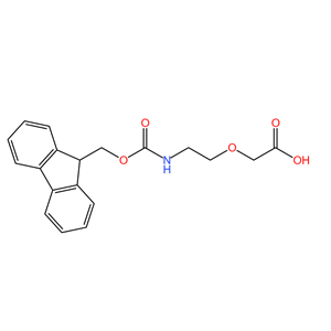 9-芴甲氧羰基-氨基-乙二醇-乙酸  98%