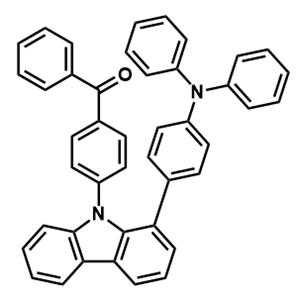 (4-(1-(4-(二苯氨基)苯基)-9H-咔唑-9-基)苯基)(苯基)甲酮,(4-(1-(4-(Diphenylamino)phenyl)-9H-carbazol-9-yl)phenyl)(phenyl)methanone