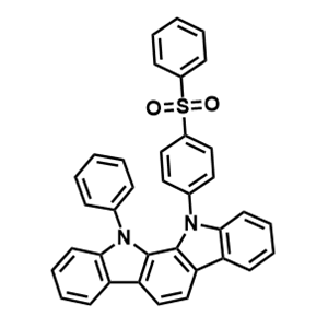 11-苯基-12-(4-(苯磺酰基)苯基)-11,12-二氢吲哚[2,3-a]咔唑,11-Phenyl-12-(4-(phenylsulfonyl)phenyl)-11,12-dihydroindolo[2,3-a]carbazole