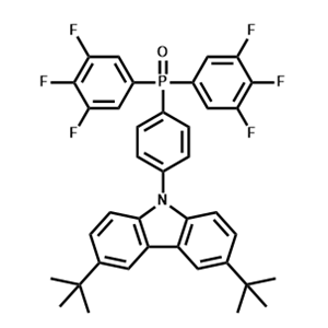 (4-(3,6-二叔丁基-9H-咔唑-9-基)苯基)双(3,4,5-三氟苯基)氧化膦