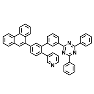 2-(5'-(菲-9-基)-2'-(吡啶-3-基)-[1,1'-联苯]-3-基)-4,6-二苯基-1,3,5-三嗪