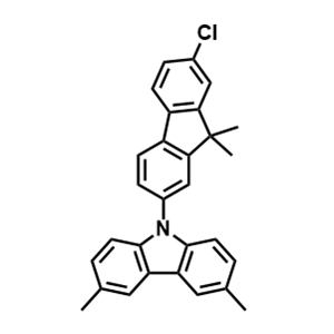 9-(7-氯-9,9-二甲基-9H-芴-2-基)-3,6-二甲基-9H-咔唑