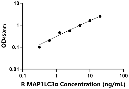 大鼠微管关联蛋白1轻链3α(MAP1LC3α)ELISA试剂盒,Rat MAP1LC3α ELISA KIT