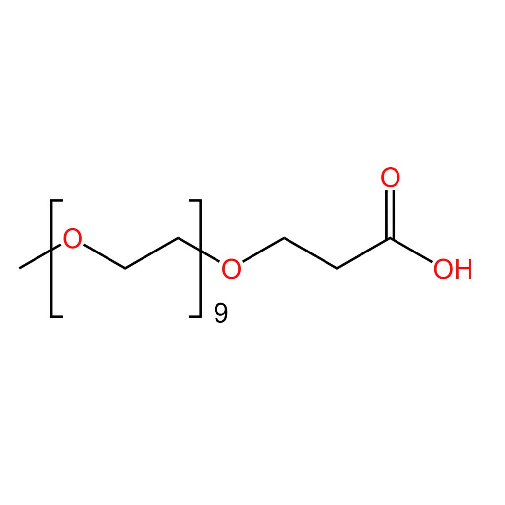 丙酸九甘醇单甲醚,mPEG9-CH2CH2COOH
