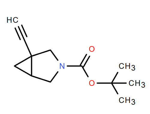 1-乙炔基-3-氮杂双环[3.1.0]己烷-3-羧酸叔丁酯,tert-butyl 1-ethynyl-3-azabicyclo[3.1.0]hexane-3-carboxylate