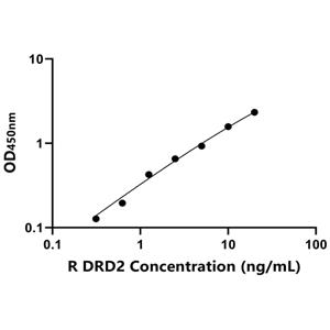 DRD2 ELISA KIT / 大鼠多巴胺受体D2 ELISA试剂盒  