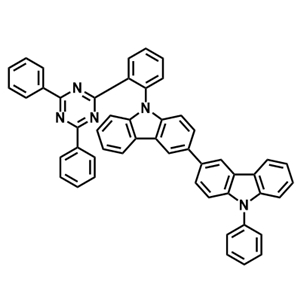 9-(2-(4,6-二苯基-1,3,5-三嗪-2-基)苯基)-9'-苯基-9H,9'H-3,3'-联咔唑