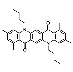 5,12-二丁基-1,3,8,10-四甲基喹啉并[2,3-b]吖啶-7,14(5H,12H)-二酮,5,12-Dibutyl-1,3,8,10-tetramethylquinolino[2,3-b]acridine-7,14(5H,12H)-dione
