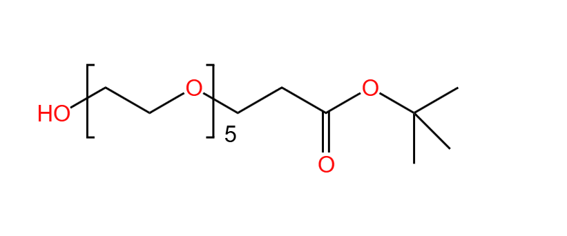 羟基-五乙二醇-丙酸叔丁酯,HO-PEG5-CH2CH2COOtBu