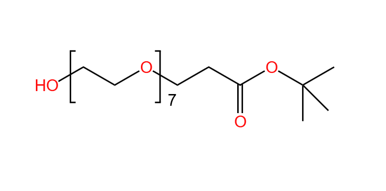 羟基-七乙二醇-丙酸叔丁酯,HO-PEG7-CH2CH2COOtBu