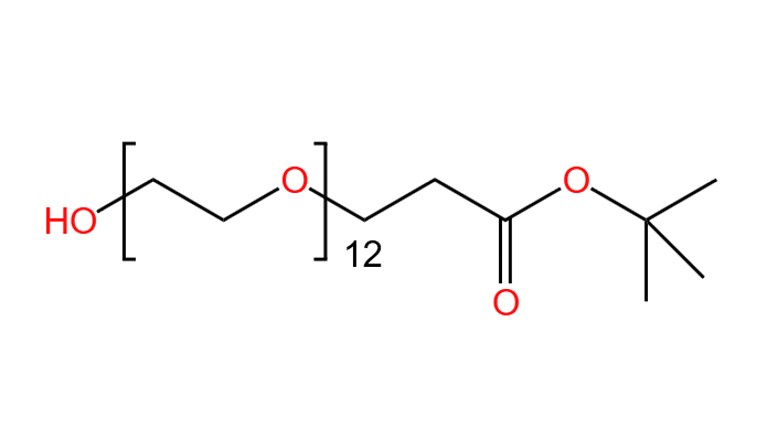 羟基-十二乙二醇-丙酸叔丁酯,HO-PEG12-CH2CH2COOtBu