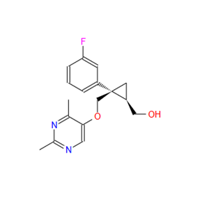 1369767-24-7；((1 R,2S)-2-(((2,4-二甲基嘧啶-5－基）氧基）甲基）－2-(3－氟苯基）环丙基）甲醇