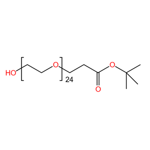 羟基-二十四乙二醇-丙酸叔丁酯  98%