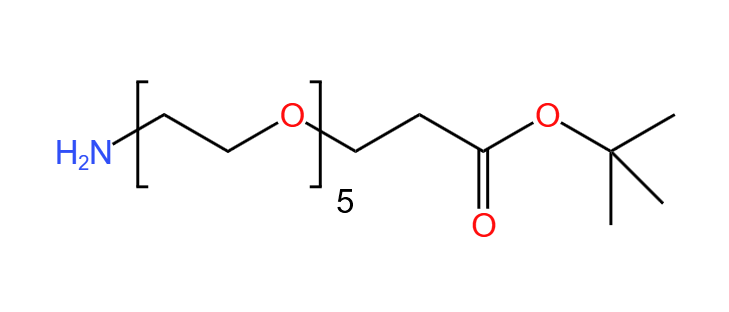 氨基-五乙二醇-丙酸叔丁酯,NH2-PEG5-CH2CH2COOtBu