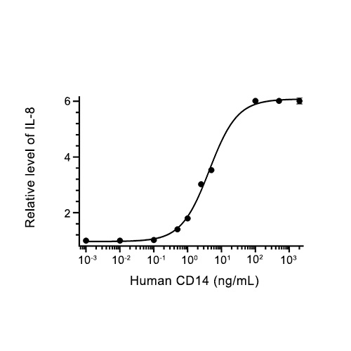 CD14蛋白, Human (HEK293, His),CD14 Protein, Human (HEK293, His)