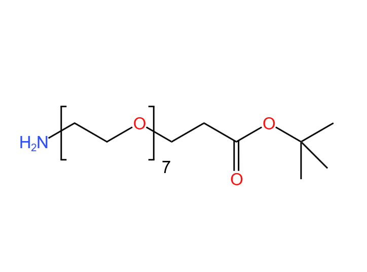 氨基-七乙二醇-丙酸叔丁酯,NH2-PEG7-CH2CH2COOtBu