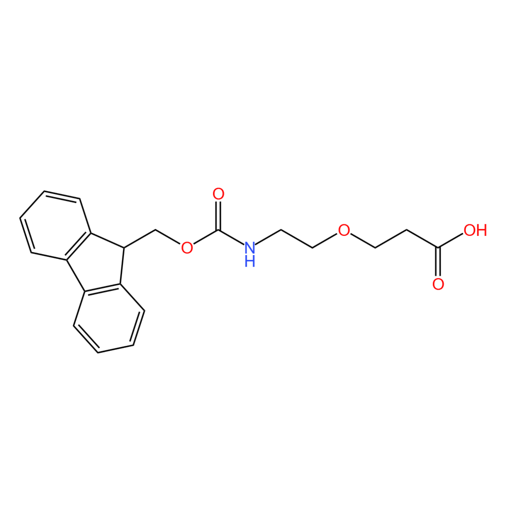 9-芴甲氧羰基-氨基-乙二醇-丙酸,Fmoc-NH-PEG1-CH2CH2COOH