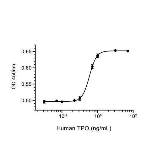 Animal-Free TPO/Thrombopoietin蛋白, Human (His),Animal-Free TPO/Thrombopoietin Protein, Human (His)
