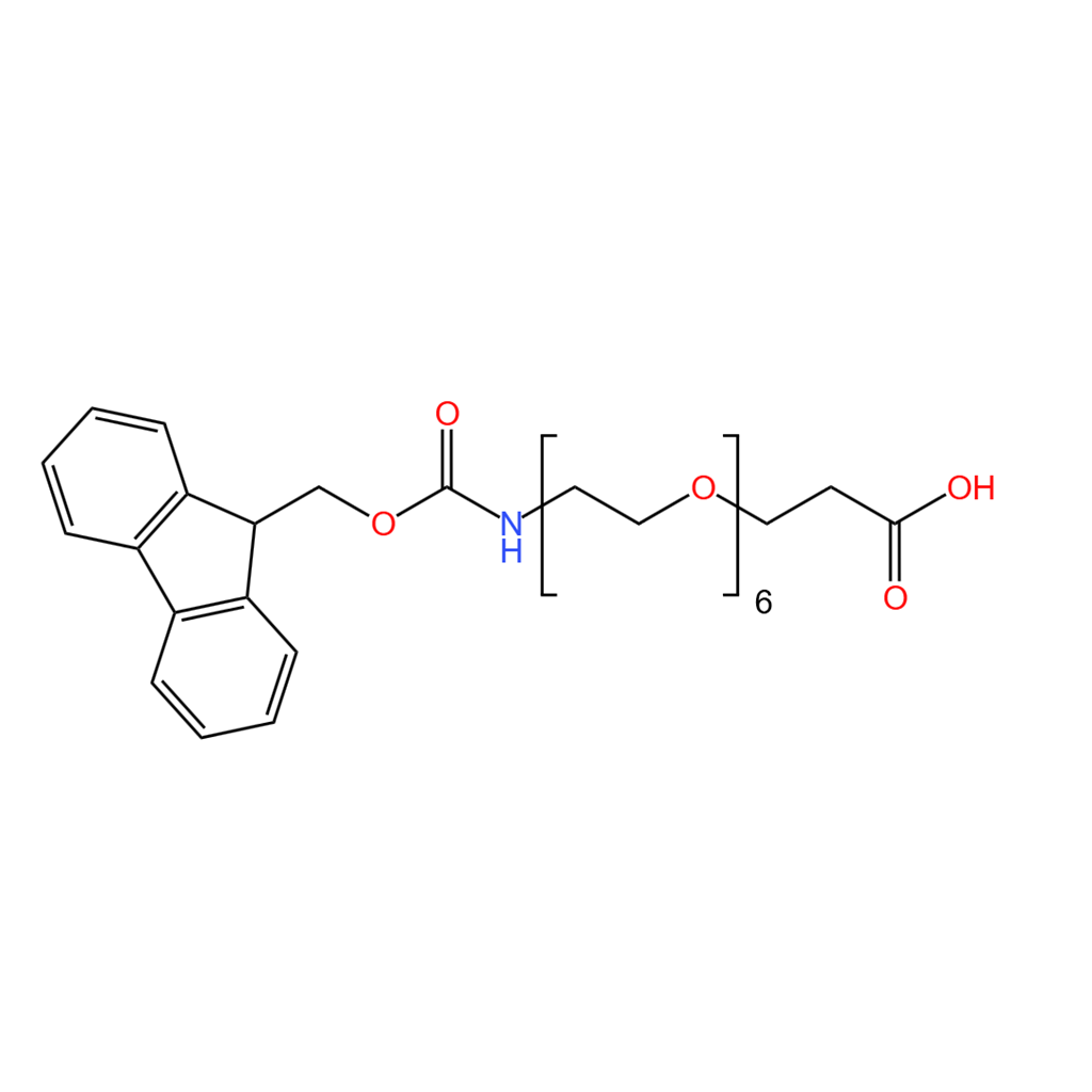 9-芴甲氧羰基-氨基-六乙二醇-丙酸,Fmoc-NH-PEG6-CH2CH2COOH